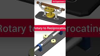 Rotary to reciprocatingautomobilemechanismviralshotviralvideo [upl. by Citarella]