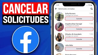 Cómo CANCELAR las SOLICITUDES ENVIADAS de FACEBOOK 2024 [upl. by Ysabel467]