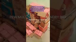 Soap making review 4rm clients profitinbarsoapsoapmakingcommercialsoapingsoappackagingshorts [upl. by Nawed607]