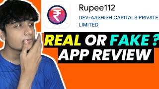 Rupee112 Loan App ReviewRupee112 App Real Or Fake instantloanapp loanapp [upl. by Odlaner]