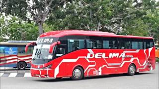 Audio Delima Express SKSBus E5300I BLW 2833 Melaka  Singapore [upl. by Yuille903]