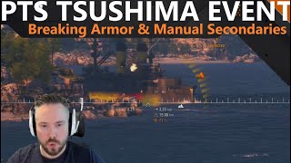 Tsushima Event  Breaking Armor amp Manual Secondaries On BB [upl. by Gambrell376]