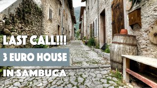 DREAM HOME FOR €3 IN SAMBUCA SICILY apakivan apakivan sambuca 3eurohouse sicily [upl. by Yecad872]