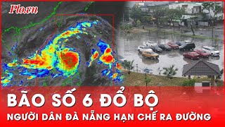 Bão số 6 Trà Mi đổ bộ Người dân Đà Nẵng hạn chế ra khỏi nhà từ 10 giờ ngày 2710  Thời sự quốc tế [upl. by Aisanahta]