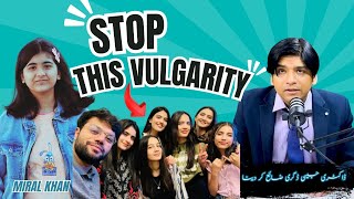 STOP THIS VULGARITY  Speech By Miral Khan motivation draffanqaiser familyvlog [upl. by Prentice]