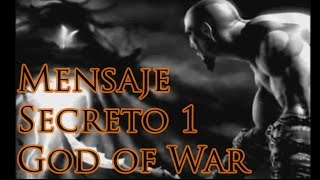 God of War Mensaje Secreto 1 [upl. by Bussy]