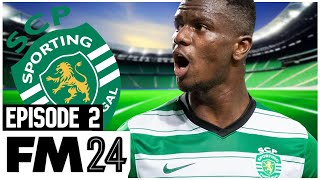 Sporting CP Rebuild  Episode 2  Football Manager 2024  FM24 [upl. by Tooley285]