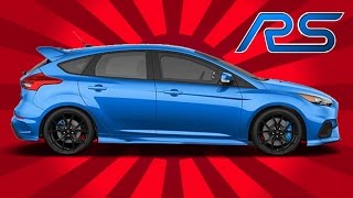 2016 Ford Focus RS UNBOXING Review  A 350HP Hot Hatch Will Cure All Problems [upl. by Yendirb]