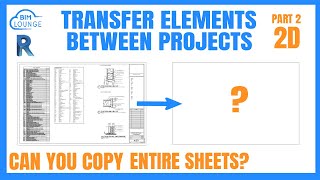 How to Transfer Views View Templates and Sheets between files in Revit [upl. by Publus]