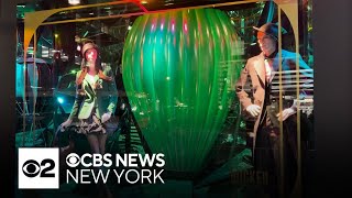 Bloomingdales unveils holiday windows at NYC flagship store [upl. by Jabon]