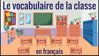 Le vocabulaire de la classe de français fle – vocabulaire 26 [upl. by Ellehcirt739]