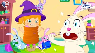 🖍️ 🐇 Lillys Magical Paints Tatty to the Rescue 🐰🎨 Childrens Cartoons [upl. by Eybba823]