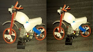 How to make a motorbike  out of PVC pipe sheet  part 1 [upl. by Ahsenak]