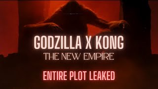 SPOILER ALERT Entire LEAKED PLOT 4K  Godzilla x KongThe New Empire godzillaxkongthenewempire [upl. by Leggat244]