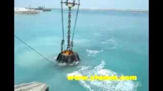 STEMM Electrohydraulic Amphibius Orange Peel Motor Grab for Marine Dredgings [upl. by Ahsenrad]