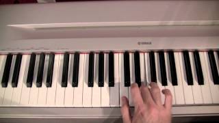 Intro to quotBostonquot by Augustana  Piano tutorial [upl. by Asiruam]