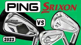 Ping G430 Irons vs Srixon ZX4  ZX5 irons [upl. by Moriyama]