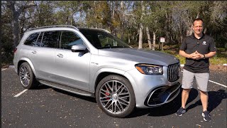 Is the 2024 Mercedes AMG GLS 63 a BETTER performance SUV than a Cadillac Escalade V [upl. by Ilocin386]