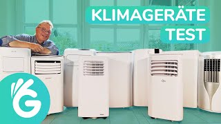 Klimageräte im Test – 4 mobile Klimaanlagen im direkten Vergleich [upl. by Ecitnerp145]