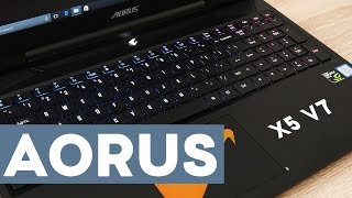 AORUS X5 V7  UNE MARQUE QUI A TOUT COMPRIS  HIGHTECHNEWS [upl. by Smaj]