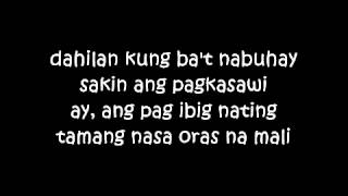 ALAALA NALANG  BY HAMBOG NG SAGPRO KREW WITH LYRICSwmv [upl. by Tahp]