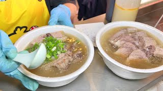 深水埗 【勁足料牛雑】 牛腩麵 價錢好優惠 飽肚又好味 Hong Kong very cheap beef offal and beef brisket noodles so delicious [upl. by Cattier]