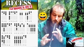 John Jacob Jingleheimer Schmidt  Tin Whistle Cover  Tabs Tutorial [upl. by Helga]