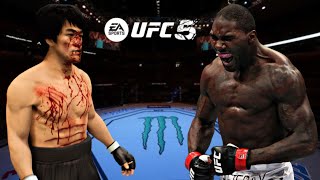 BRUCE LEE VS ANTHONY JOHNSON CRAZY😱🔥 EA SPORTS UFC 5 UFC KNOCKOUTS  BRUCE LEE FIGHT  UFC 2024 [upl. by Bertram]