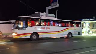 Alaminos terminal Bus88136 going to Cubao Pasay Terminal departure 1040pm [upl. by Bernarr]