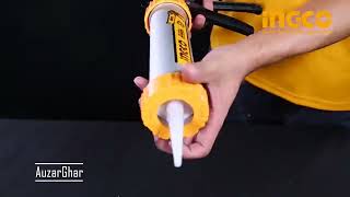 Ingco Aluminum Caulking Gun HCG0112 [upl. by Merna]