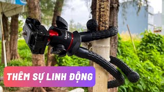 Đánh giá tripod bạch tuộc Ulanzi MT33 Thêm sự linh động [upl. by Aicirtac]