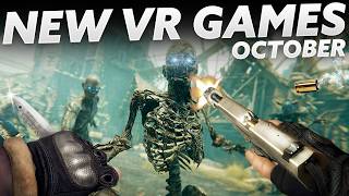 NEW VR GAMES October 2024 Its A HUGE Month for VR [upl. by Noicnecsa193]