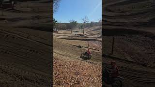 Southwick MotoX338 Spectator Jump Cleared Backwards 2stroke dirtbike dirt offroadmotorcycle 125 [upl. by Lilah475]