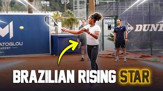 Coaching a Rising Star Brazilian Junior Victoria Barros [upl. by Ardnaiek]