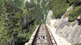 Gelmerbahn decent 720p finished editmpg [upl. by Aniez]