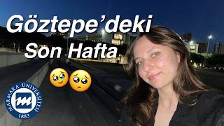 GÖZTEPEDEKİ SON HAFTA  Marmara Üniversitesi  VLOG [upl. by Morena]