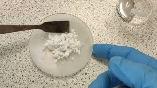 Liquid Mercury Freezing with Dry Ice Sublimation [upl. by Lamek]