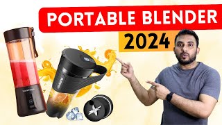 Top 5 Best Portable Blender in India 2024 I Best Portable Blender I Best Portable Blender for Travel [upl. by Iorio777]