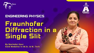 Fraunhofer Diffraction in a Single Slit  Engineering Physics  S Chand Academy [upl. by Anaugal]