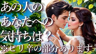 ⚠️ピリ辛あり⚠️あの人のあなたへの気持ちは？占い💖恋愛・片思い・復縁・複雑恋愛・好きな人・疎遠・タロット・オラクルカード [upl. by Elahcar62]