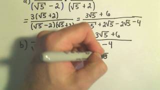 Rationalizing the Denominator  Example 1 [upl. by Noell]