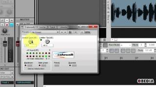 CAKEWALK SONAR How to use a Limiter [upl. by Hanway483]