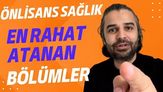 YKS TERCİH ÖNLİSANS SAĞLIK  2 YILLIK  ATAMASI EN ÇOK SAYIDA VE EN RAHAT OLAN BÖLÜMLER [upl. by Ellehsal]