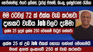 ලක්ෂ 25 න් උඩ job එකක් හොයා ගන්නේ මෙහෙමයි  මම දාහකට වැඩිය job වලට දැම්මා  UAE JOBS  SINHALA [upl. by Quincey358]