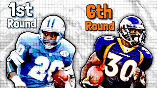 Who’s the Best RB by Round in NFL Draft History [upl. by Ives]