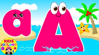 Uppercase And Lower Case Letters  Learn The Alphabet  Grammar For Kids  Kids Joyland [upl. by Eugnimod]