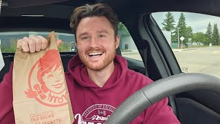 Wendys Asiago Ranch Chicken Sandwich [upl. by Kokaras]