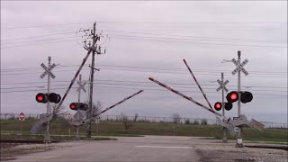 Railroad Crossings of the UP Joliet Sub Volume 7 [upl. by Anaert]