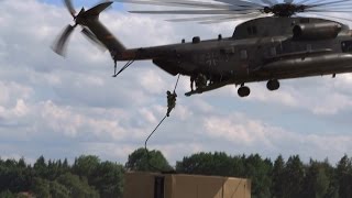 KSK Vorführung amp Flugshow komplett  Tag der Bundeswehr 2016 Hohn [upl. by Noiro]