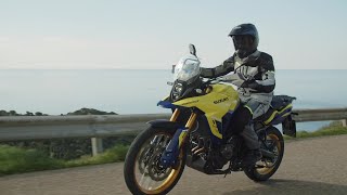 SUZUKI VStrom 800DE Riding Video [upl. by Iney]